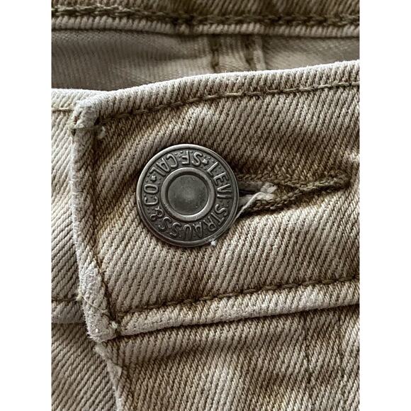 LEVI’S 511 Slim Fit Tan Denim Jeans sz 31x32 (actual 29x29) - Picture 7 of 16